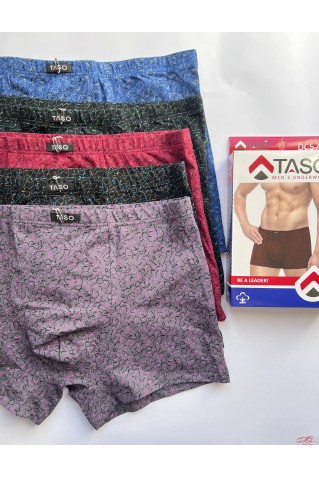 Чоловічі труси боксери з бавовни Taso 5792